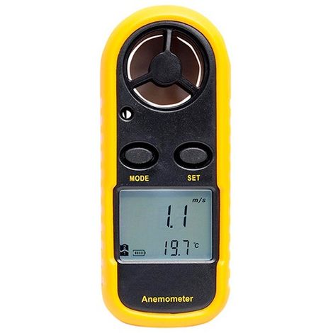 Anémomètre Numérique Portable Thermomètre 
