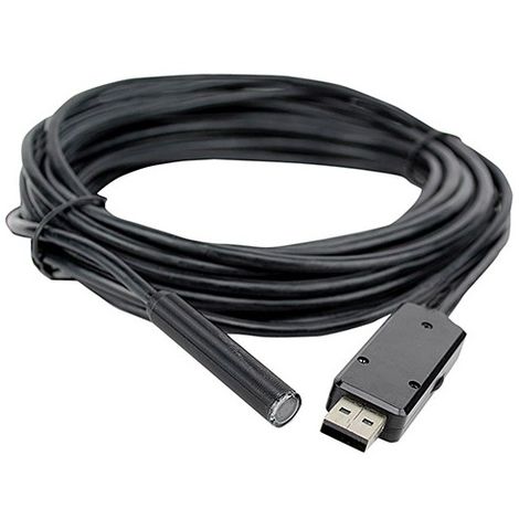 Acheter Endoscope à objectif 6led 7mm, câble USB étanche IP67