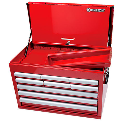 Coffre à outils CRAFTSMAN, 8 tiroirs, 52 po x 16 po x 24,5 po, rouge et noir