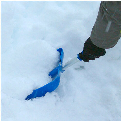 Balai à neige et pelle Certified 5-en-1 avec pelle à neige, brosse à neige  et grattoir à glace