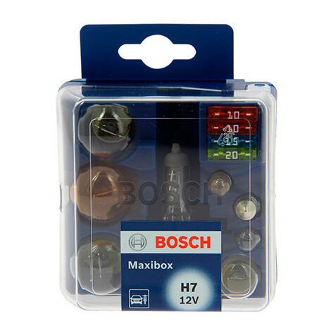 Coffret d'ampoules H7 - 12 V - 12 pièces - Bosch