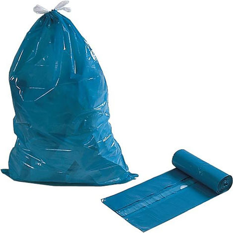 25 Müllsäcke Müll-Beutel blau Typ60 120 L 70x110cm Abfall-sack Gastro-Qualität 
