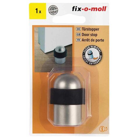 fix-o-moll® Türstopper kleb.satiniert28 / 35mm H50mm (1 Stk.)