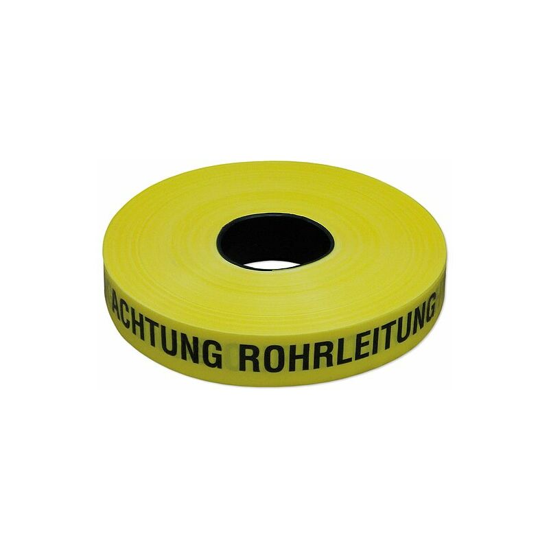 selbstklebendes Warnband als Warnmarkierung in gelb schwarz Breite 50mm  75mm und 100mm