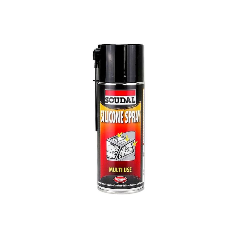 SOUDAL Silikon-Spray - Dose 400 ml - 119704