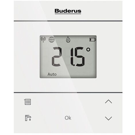 Buderus Funkfernbedienung Logamatic RC120 RF für Bedienelement Logamatic BC400 - 7738112945
