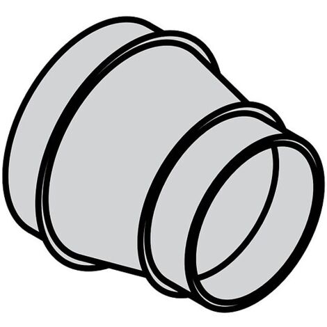 Viessmann Reduzierstück DN160/125, aus verzinktem Stahlblech - 7249108