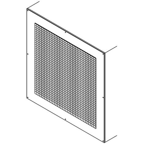 Viessmann Abdeckgitter für Luftkanal - Aufstellung der Wärmepumpe im Keller 950 x 950 mm außen - 7423120