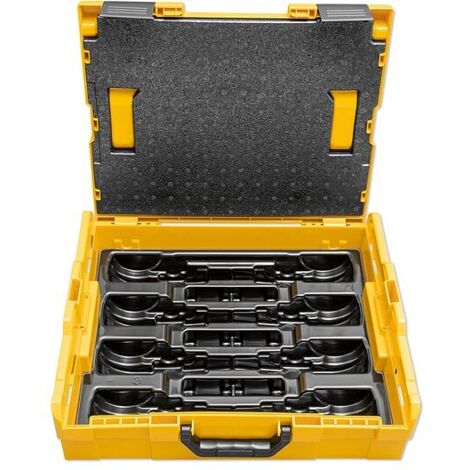 REMS Systemkoffer L-Boxx mit Einlage für 8 REMS-Presszangen und 6 REMS Pressringe 45° - 571136