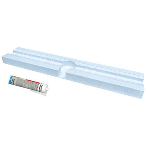 KESSEL Einbauhilfe zu Linearis Compact - passend für Duschrinnen von 300 - 1.150 mm - 48639 (1/2)