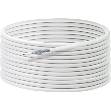 Koaxialkabel Schwaiger 110dB 7,0 mm - Länge 40,0 m (1/2)