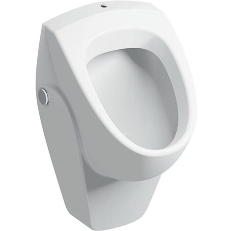 Urinal Geberit Renova 360 x 610 x 370 mm, Zulauf von oben, Abgang hinten, weiß - 235200000