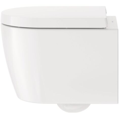 Duravit ME by Starck Wand-WC 480x370x350mm, Weiß Hochglanz, 4,5l, Tiefspüler, rimless, waagerecht