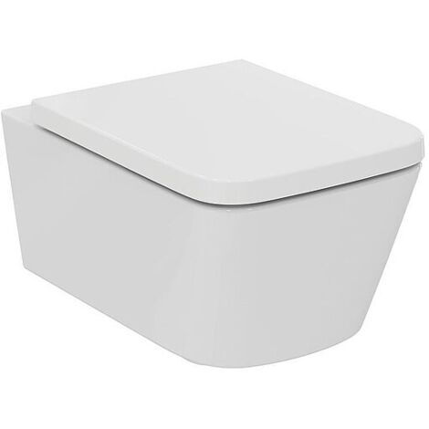 Wand-Tiefspül-WC Ideal Standard Blend Curve AquaBlade 365 x 345 x 545 mm, Keramik, weiß eckig - T368601 (1/5)