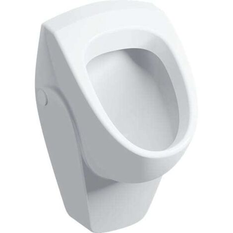 Geberit Renova Urinal Zulauf von hinten, Abgang nach hinten, Tiefe 37cm, Zulauf hinten, Weiß