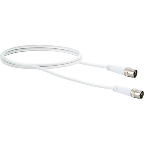 Sat/Modem - Anschlusskabel Schwaiger mit f-Quick Stecker - 1,5 m (1/3)