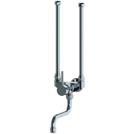 Einhebelmischer für Elektro-Warmwasserbereiter KWC ND, Ausladung 150 mm, chrom - 114.81 Z 280