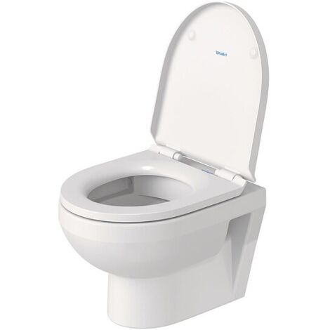 Combi-Pack Duravit No.1 Compact Tiefspüler, spülrandlos, mit Softclose, weiß - 45750900A1