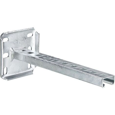 Hängestiel, verzinkt, gelocht - 210 mm (1/2)
