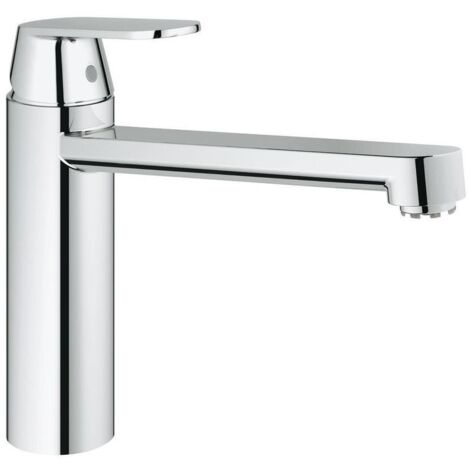 Spültischmischer Grohe Eurosmart Cosmopolitan, Niederdruck, Schwenkauslauf, Ausladung 221 mm, chrom - 30194000 (1/5)