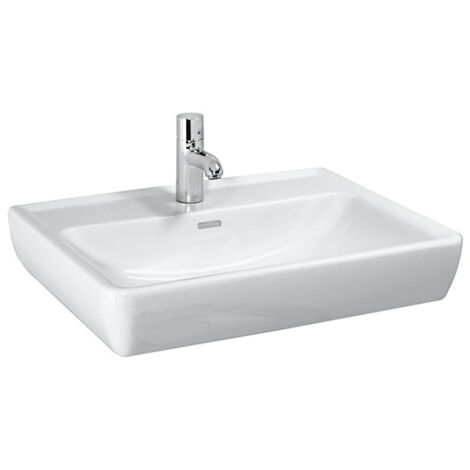 Laufen Pro A Waschtisch 480x650x170mm, mit einem Hahnloch mit Überlauf, Weiß