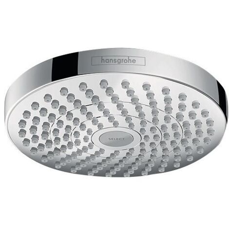 Kopfbrause Hansgrohe Croma Select S180, 2 Strahlarten, Ø 187 mm verchromt - 26522000