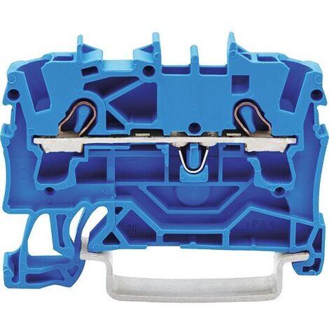 2-Leiter-Reihenklemmen blau, 2002 - 0,25 - 2,5 (4) mm²