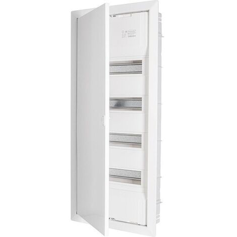 HW/Unterputz-Kleinverteiler Jumbo, 4-reihig, 48+8 Module
