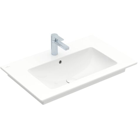 Villeroy & Boch Schrankwaschtisch Venticello 800x500mm rechteckig 1 Hahnloch mit Überlauf Weiß Alpin (1/5)