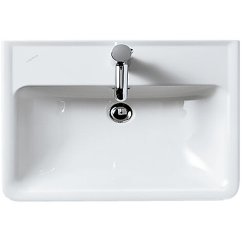 Waschtisch Laufen PRO A 600 x 170 x 480 mm, mit Überlauf, unterbaufähig, weiß - H8189520001041
