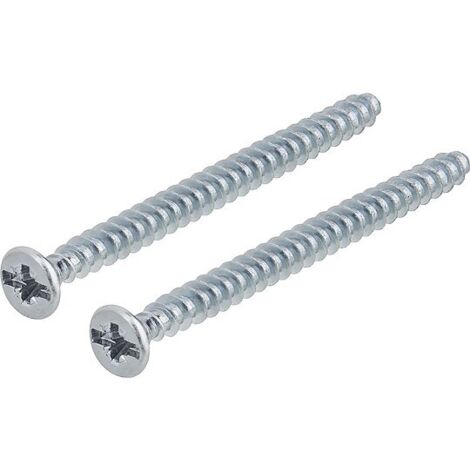 Geräteschrauben Kombi-Kreuzschlitz 100 Stück, für gängige Gerätedosen, Ø 3,2 mm - Länge 40 mm