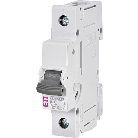 Leitungsschutzschalter B6, ETIMAT P6, 6 kA, 1-polig
