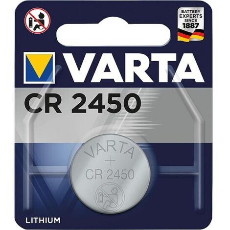 Knopfzelle Varta Lithium CR2450 - 1 Stk - 3V