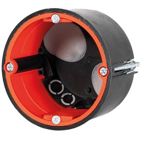 Hohlwand-Gerätedose BS2700TC, für Holzbau Ø 68 mm, m. Leitungs- u. Rohreinführung - Tiefe 50 mm (1/2)