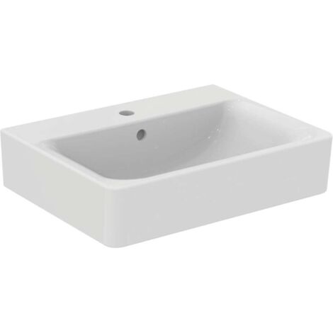 Ideal Standard Connect Waschtisch, 1 Hahnloch, mit Überlauf,