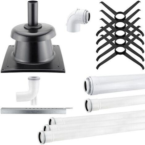 Viessmann Paket Abgassystem D60 Schachtabdeckung Kunststoff - raumluftunabhängig - ZK01756
