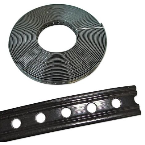 Lochband PVC-beschichtet 19 mm - Rolle 10 m