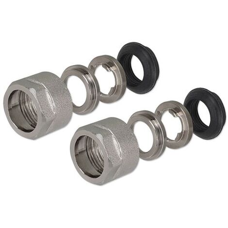 Klemmverschraubungen 3/4'' Eurokonus - für Kupfer- und Edelstahl 18 x 1 - 1 Paar = 2 Stk.