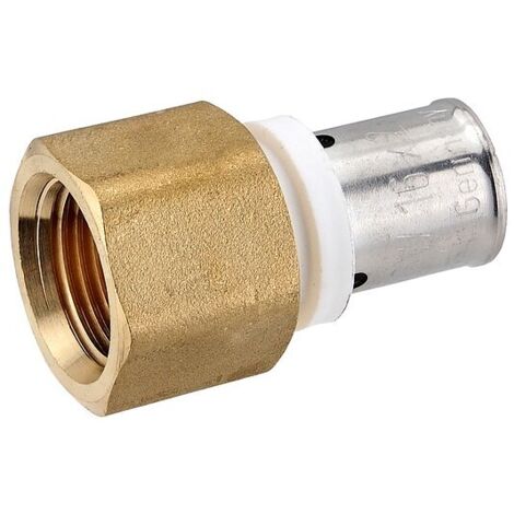 Pressfitting-Übergang 16 x 2,0 mm - 1/2 Zoll Innengewinde für MV-Rohr