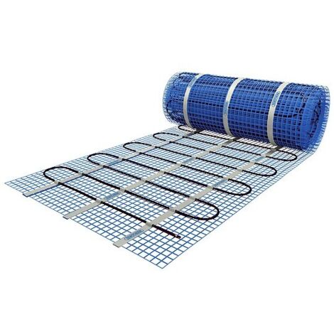 Elektro-Fußbodenheizung - Heizmatte 3 m² - 230 V - Länge 6 m - Breite 0,5 m