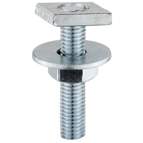 Hammerkopfschraube verzinkt - M10 - für Profil 27/18 und 28/30 - Länge 30 mm