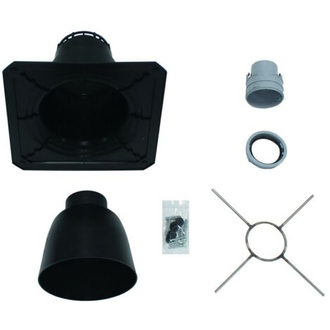 Vaillant Grundelemente PP Schachtabdeckung für flexible Abgasleitung Ø 80 - 303510 (1/2)