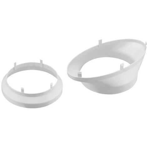 Viessmann Abluft-/Außenluft-Adapter, DN160, Farbe weiß, für Vitocal 060-A mit 178l Inhalt - ZK04052