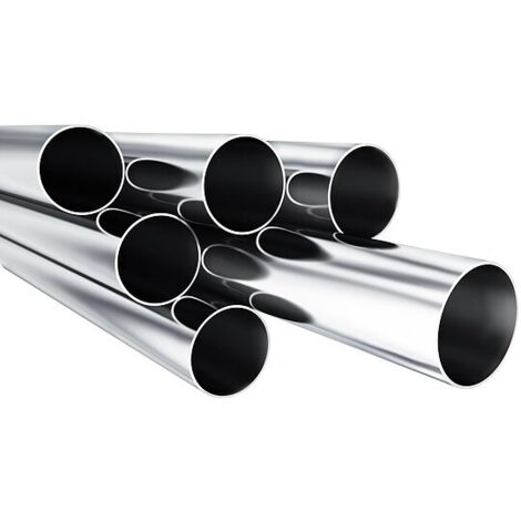Edelstahlrohr (1.4404/316L) 15 x 1,0 mm - DVGW-geprüft - Stange 2 m