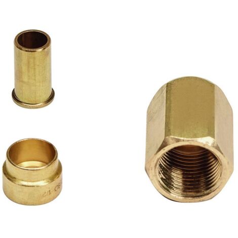 Vaillant SAE Schraubverbinder 3/8" für climafür VAIR, aroTHERM Split, 10 Stück