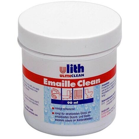 Ulith Clean Emaille-Reiniger - strahlender Glanz auf Emaille und Keramik - 90 ml - 247015
