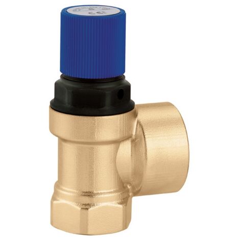 Caleffi Sicherheitsventil 1'' IG für Brauchwasser - 8 bar - bis 100°C - Auslass 1 1/4'' IG - 531680