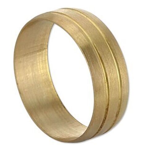 Messing-Klemmring für Kupferrohr 22 mm für Heizung und Trinkwasser