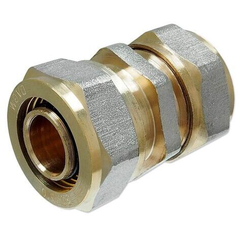 Schraubfitting-Kupplung 16 x 2,0 mm - 16 x 2,0 mm für Alu-Mehrschicht-Verbundrohr