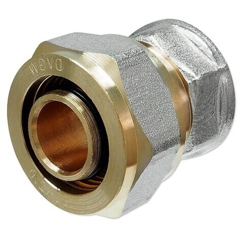 Schraubfitting-Übergang mit Innengewinde - 20 x 2,0 mm - 1'' für Alu-Mehrschicht-Verbundrohr